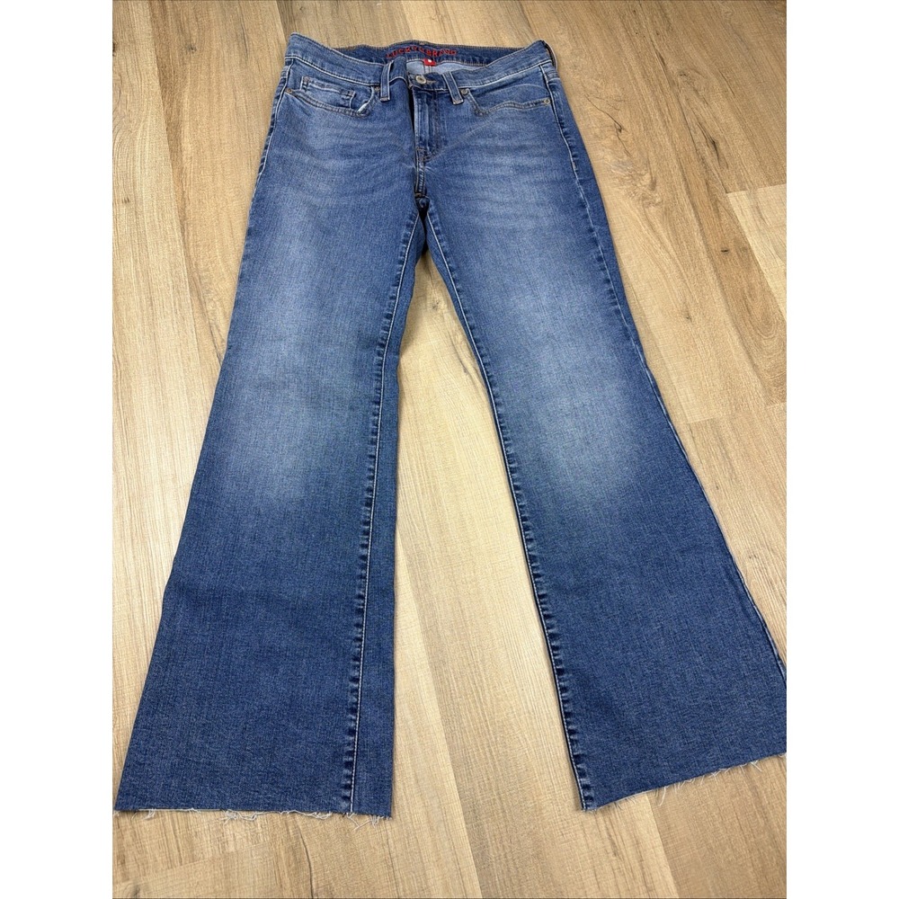 Lucky Brand Women's Sweet Mid Rise Flare Denim Jeans Size 6/28 - Picture 1 of 7